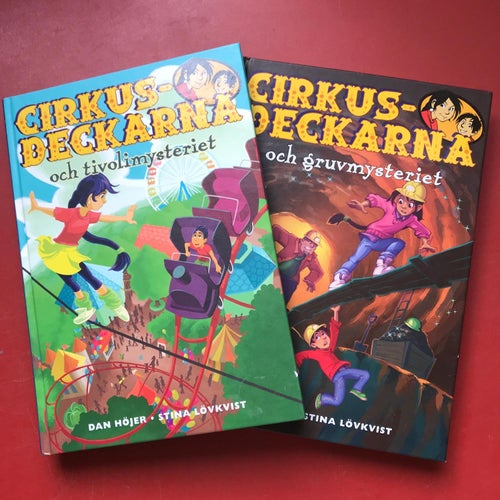 CIRKUSDECKARNA OCH TIVOLIMYSTERIET + CIRKUSDECKARNA OCH GRUVMYSTERIET