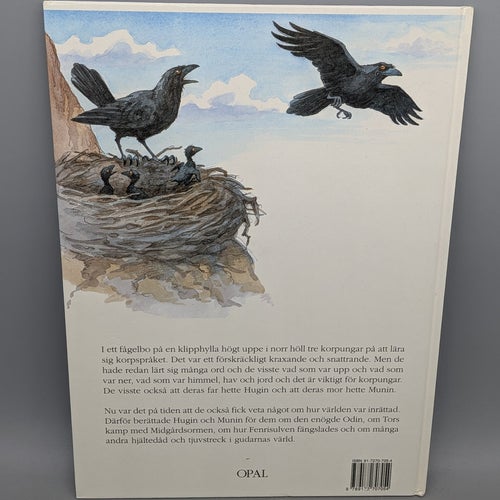 Hugin och Munin berättar om Nordens gudar av Hjorth Nielsen, Erik