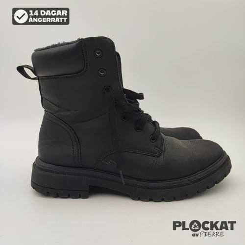 Race Marine Svarta kängor , storlek 36