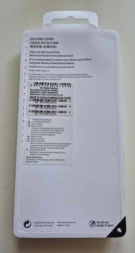 Samsung Galaxy S20+/S20+ 5G Silikonskal - Vit