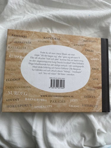 Bibliska ord av Olle Bergman, 2008