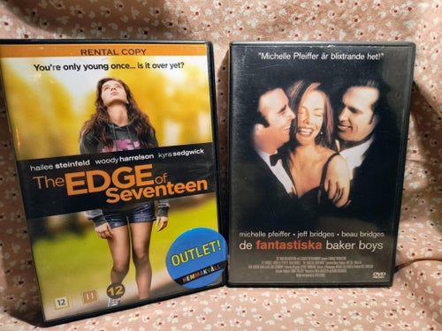 The Edge of Seventeen & De Fantastiska Baker Boys - DVD Film