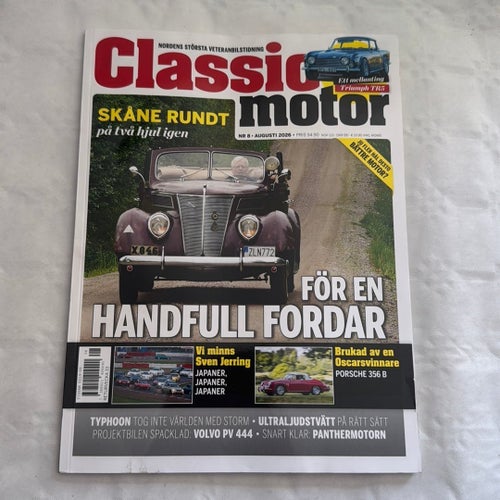 Tidningen Classic Motor Nr 8