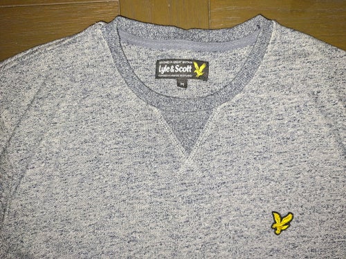 Lyle & Scott grå tröja, storlek M