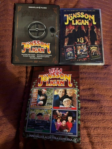 Jönssonligan - DVD boxar