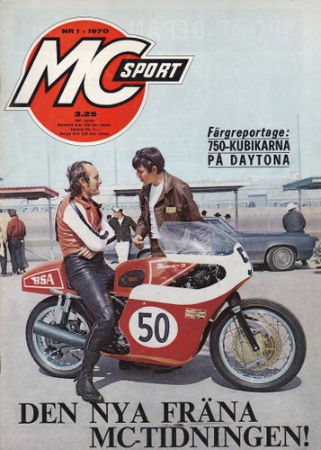 Mc Sport 1970-1 Honda CB 750..Egli..Kawasaki Mach III.Brough