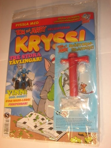 TOM & JERRY Pyssla I ORIGINAL PLAST 2008 10 SNÖSTORMS SKJU