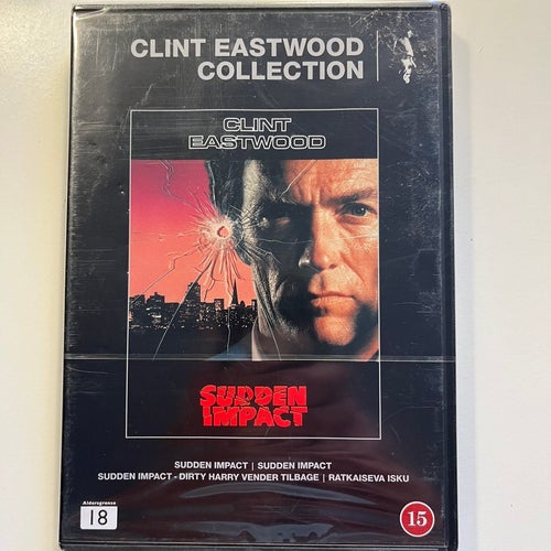 SUDDEN IMPACT. CLINT EASTWOOD COLLECTION 19. DVD INPLASTAD