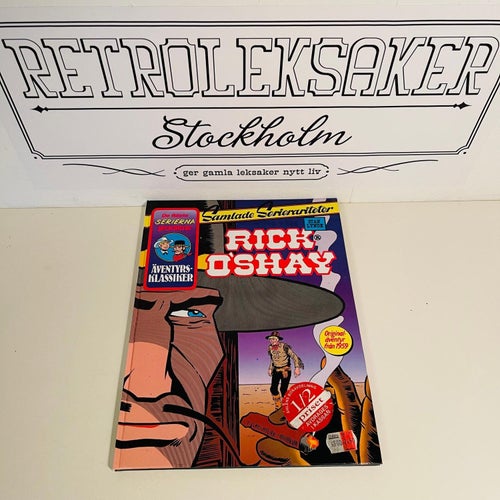 Vintage Seriealbum - Rick O’Shay Av Stan Lynde 1986 Oshay
