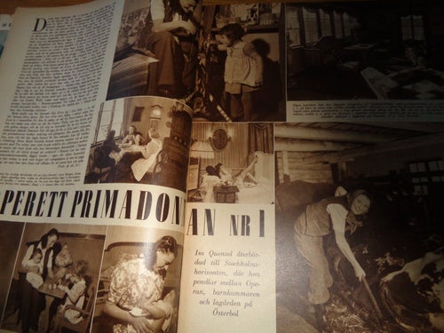 Vecko Journalen nr12 1943 Isa Quensel,