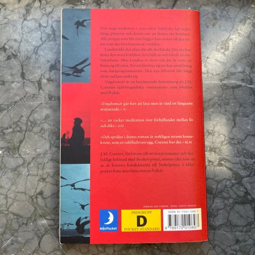 Ungdomsår av J.M. Coetzee, 2004
