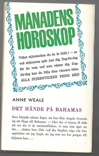 Köp nu! - Det hände på Bahamas av Anne Weale - med mera, Christina Schollin
