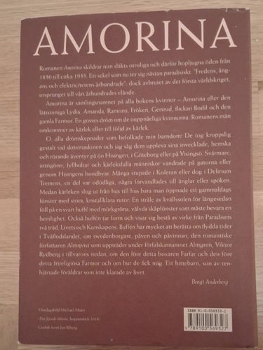 Amorina av Bengt Anderberg 1999