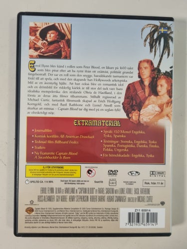 Captain Blood - Kapten Blod (DVD)