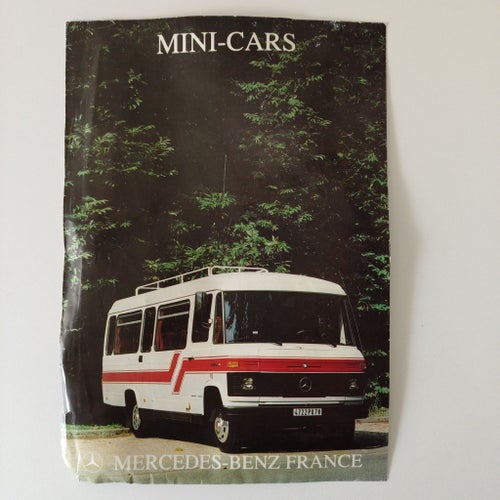 Mercedes Benz France MINI-CARS Broschyr 1983