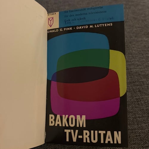 Bakom TV-Rutan av Donald G. Fink och David M. Lutyens, 1960