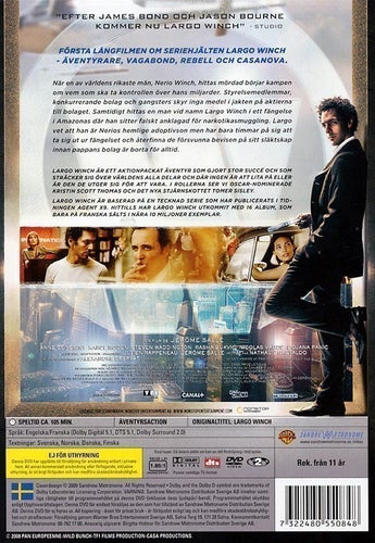 Largo Winch (DVD) i NYSKICK