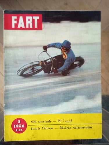 Tidningen FART från 1956