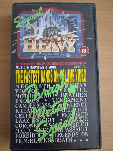 Hard N Heavy Special Volume Video VHS