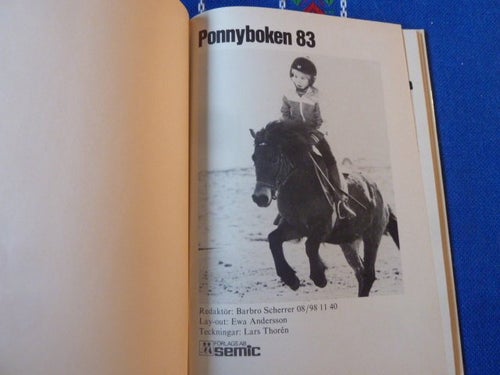 PONNY BOKEN, 1982, BÖCKER