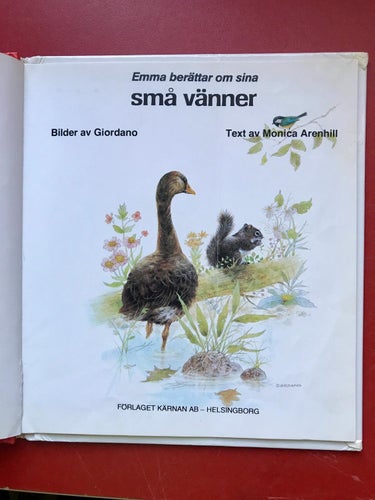 EMMA BERÄTTAR OM SINA SMÅ VÄNNER Monica Arenhill