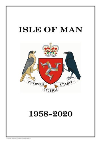 Isle of Man 1958-2020 PDF (DIGITAL) STAMP ALBUM PAGES