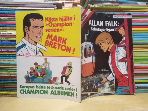 Ett championalbum 1 Allan Falk Sabotage-ligan! 1974, Fine plus
