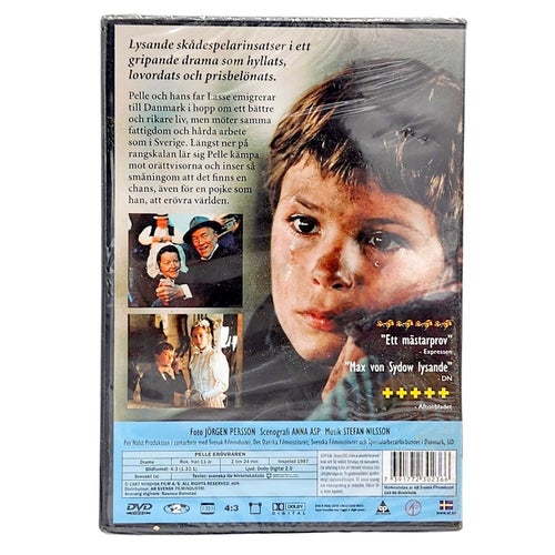Pelle Erövraren av Bille August, DVD NY