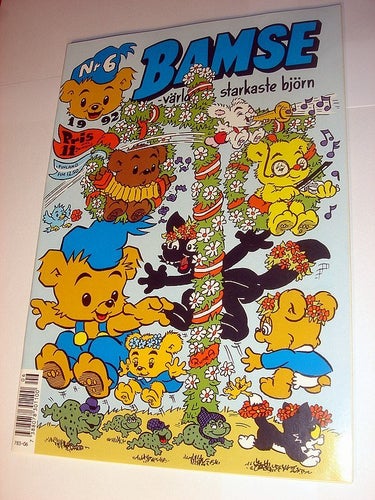 BAMSE 1992 6 (svensk) NY OLÄST