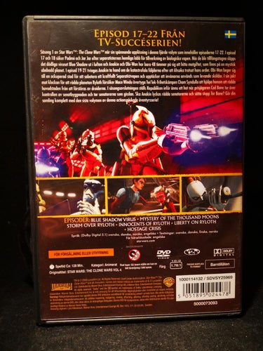 Star Wars - The Clone Wars - Säsong 1 vol 4 (DVD) - OOP/Utgången