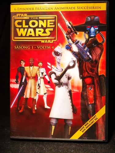 Star Wars - The Clone Wars - Säsong 1 vol 4 (DVD) - OOP/Utgången