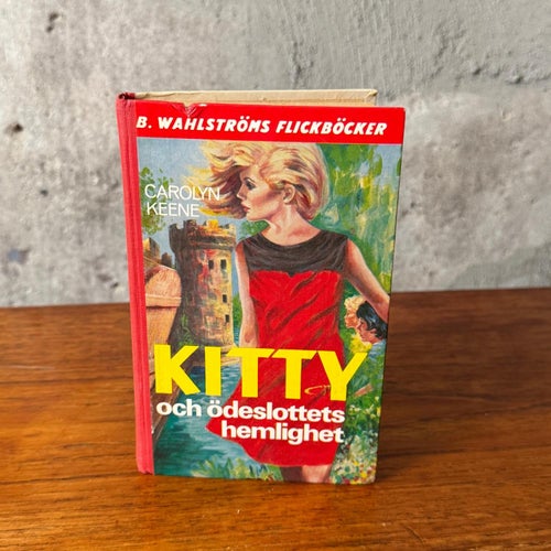 Kitty Och Ödeslottets Hemlighet | Carolyn Keene | B. Wahlströms Flickböcker