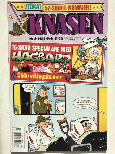 Knasen - 1989:4 Oläst!