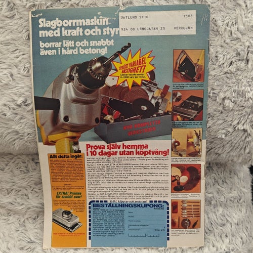 Tidningen Motor - Nr 6 1975