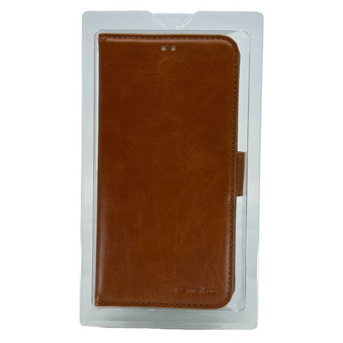 Melkco iPhone Xs Max Läder Plånboksfodral - Brun