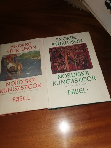 Nordiska kungasagor snorre sturluson gott skick