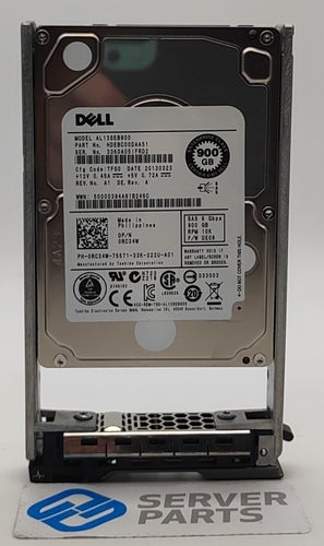 Dell 900GB 10K SAS 6G Gen13 SFF RC34W