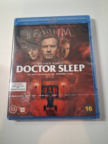 Doctor sleep. Stephen King. Inplastad blu-ray.
