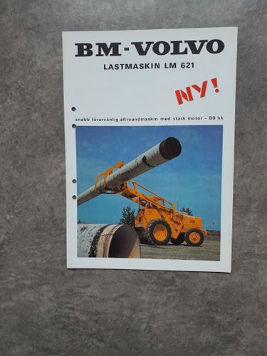 Broschyr, BM-Volvo LM 621 Lastmaskin