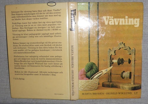 Brodén/Wiklund - Vävning. Illustrerad