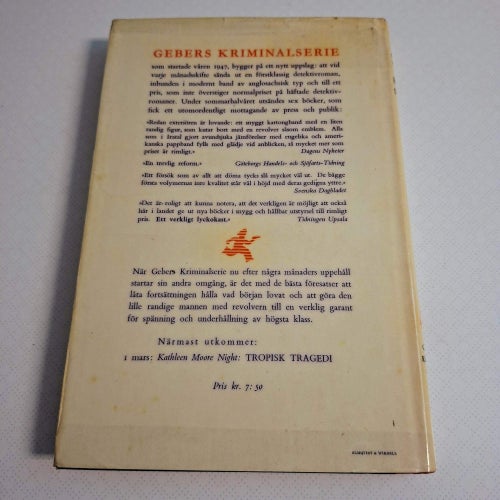 Cornell Woolrich - Brud i svart (inb) 1948 Gebers kriminalserie