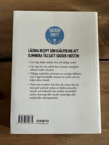 Bok - Sockerfritt av Sue Quinn 2015 - som NY