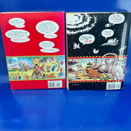 The Cartoon History of the Universe I & II av Larry Gonick, 1990 & 1994