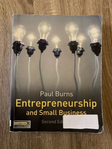 Entrepreneurship and Small Business av Paul Burns, andra upplagan