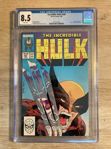 Incredible Hulk #340 (1988) - CGC 8.5 - Todd McFarlane