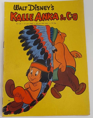 Kalle Anka & Co nr 25 1960 / GD/VG