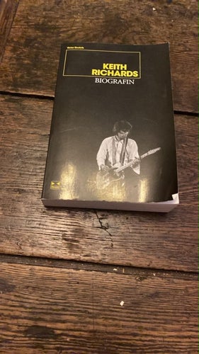 Keith Richards Biografin av Victor Bockris stor pocket