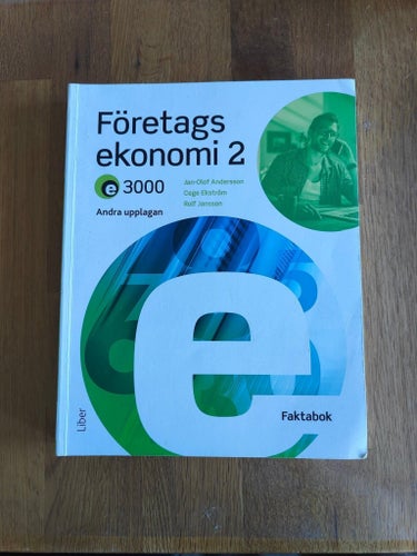 Företagsekonomi 2 Faktabok - E3000