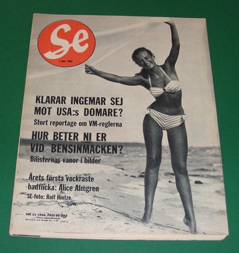 SE nr 22 1960 - Alice Almgren, Gubbängen, Åke Lundblad m.m.