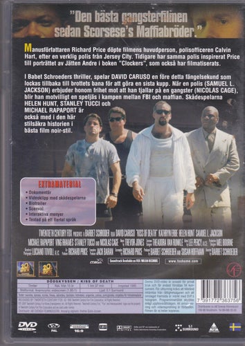 DVD / Dödskyssen / Nicholas Cage, Samuel L Jackson, David Caruso